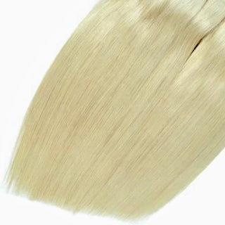 Beach Blonde Virgin Straight Hand-tied Weft Hair Extensions